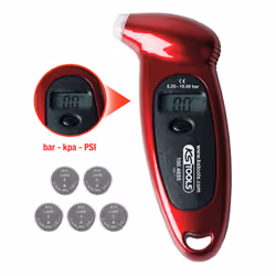 KS Tools 100.4055 manometro per pneumatico 0,2 - 10 bar Manometro digitale