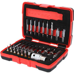 Kstools - 1/4' + 10 mm Kit estrazione con viti speciali, 34 pz