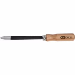 Superfici molate morsetto bordato Impugnatura in legno Acciaio speciale per utensili Lunghezza totale L1 in mm 420 Peso del t ...