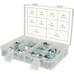 Gamma mini fascette per flessibili,Ø 7-18mm, 78 pz
