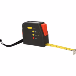 giallo smaltato, bandella resistente all'abrasione e rivestimento acrilico Graduazione in mm nella parte inferiore e superior ...