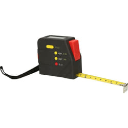 Kstools - Flessometro elettrico con fermo e clip, digitale, 5 m, 19 mm
