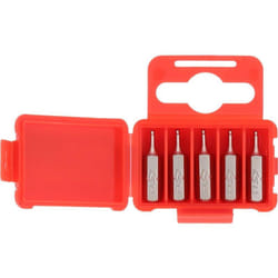 Inserto 1/4' ad esagono incassato, 25 mm, testa a sfera, 1,5 mm, confezione da 5