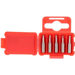 Inserto 1/4' ad esagono incassato, 25 mm, testa a sfera, 3,5 mm, confezione da 5