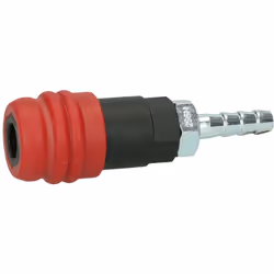 utilizzabile con una mano sola funzione di allentamento di sicurezza 2 livelli Livello 1: Dispositivo ad aria compressa depre ...