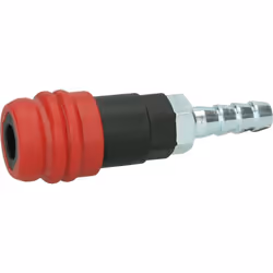 utilizzabile con una mano sola funzione di allentamento di sicurezza 2 livelli Livello 1: Dispositivo ad aria compressa depre ...