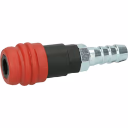 utilizzabile con una mano sola funzione di allentamento di sicurezza 2 livelli Livello 1: Dispositivo ad aria compressa depre ...