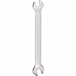 fabbricato secondo DIN 895 Forchetta inclinata a 15° Con cromatura opaca Cromo vanadio Ampiezza chiave 6 x 7 mm La chiave a f ...