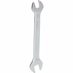 fabbricato secondo DIN 895 Forchetta inclinata a 15° Con cromatura opaca Cromo vanadio Ampiezza chiave 12 x 13 mm La chiave a ...
