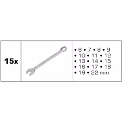 Brilliant Tools BT011015 chiave inglese combinata - Vista aggiuntiva 4