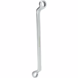 fabbricato secondo DIN 838 Forgiato Anelli piegati a 75° Con cromatura opaca Cromo vanadio Ampiezza chiave 12 x 13 mm La chia ...