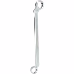 fabbricato secondo DIN 838 Forgiato Anelli piegati a 75° Con cromatura opaca Cromo vanadio Ampiezza chiave 20 x 22 mm La chia ...