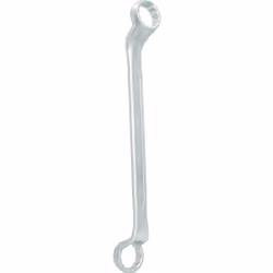 fabbricato secondo DIN 838 Forgiato Anelli piegati a 75° Con cromatura opaca Cromo vanadio Ampiezza chiave 30 x 32 mm La chia ...