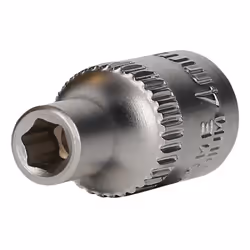 fabbricato secondo DIN 3124 e DIN 3120 Attacco quadro femmina 1/4“ (6,3 mm) In acciaio cromo vanadio di qualità per una durat ...