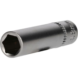 Bussola esagonale 1/4', versione lunga, 8 mm