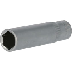 Bussola esagonale 1/4', versione lunga, 9 mm