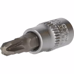 fabbricato secondo DIN 3120 Attacco quadro femmina 1/4“ (6,3 mm) In acciaio cromo vanadio di qualità per una durata particola ...