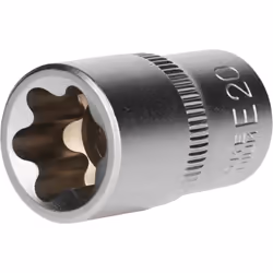 fabbricato secondo DIN 3120 Attacco quadro femmina 1/2“ (12,5 mm) In acciaio cromo vanadio di qualità per una durata particol ...
