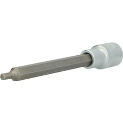 Bussola a inserto a esagono incassato 1/2&apos&apos, lunga 140 mm, 5 mm
