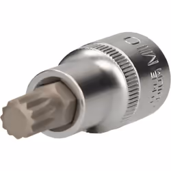 fabbricato secondo DIN 3120 Attacco quadro femmina 1/2“ (12,5 mm) In acciaio cromo vanadio di qualità per una durata particol ...