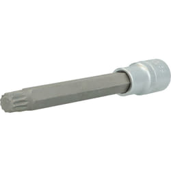 Bussola a inserto millerighe 1/2&apos&apos, lunga 140 mm, M12