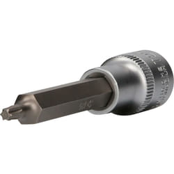 Bussola a inserto Torx 1/2&apos&apos, lunga 100 mm, T25