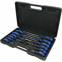 BT033012 Serie giraviti, 12 pz, Intaglio, ph [Powered by ks Tools] - Brilliant Tools