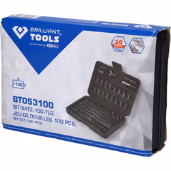 Brilliant Tools BT053100 punta per cacciavite 100 pz - Vista aggiuntiva 8
