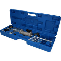 Brilliant Tools - Estrattore mozzo con martello, fucinato, 14 pz