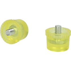 Coppia di teste di ricambio ø 32 mm
