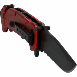 KS Tools 907.2220 coltello da tasca Camper/scout Nero, Rosso - Vista aggiuntiva 4