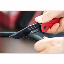 KS Tools 907.2220 coltello da tasca Camper/scout Nero, Rosso - Vista aggiuntiva 7