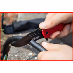 KS Tools 907.2220 coltello da tasca Camper/scout Nero, Rosso - Vista aggiuntiva 8