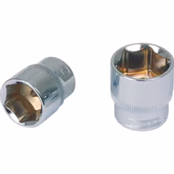 Esagonale Profilo FlankTraction A norma DIN 3124 / ISO 2725 Quadro femmina a norma DIN 3120 / ISO 1174 con sede per sfera di ...