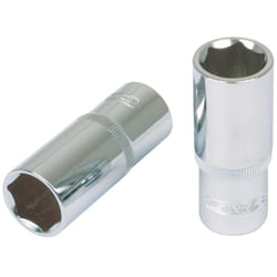 1/2' Bussola esagonale chrome lunga,25mm