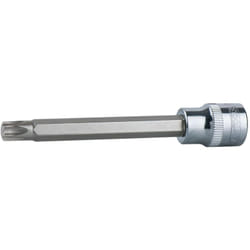 1/2'Bussola p.viti Torx chrome lunga,T80