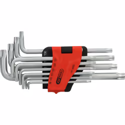 KS Tools 151.4820, Chiave torx a L, Metallico, Acciaio al cromo vanadio, 314 g, 10 pz