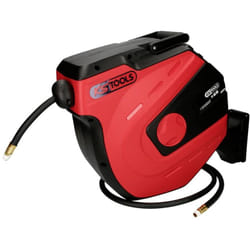Avvolgitubo aria e acqua 3/8'' con tubo Ø10mm 1/4'' ks tools L.15 m - 515.3440