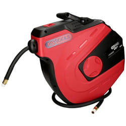 Avvolgitubo aria e acqua 1/2 15 m ks tools con tubo Ø13 mm attacco 3/8 - 515.3445