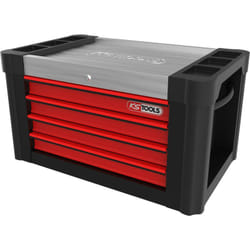 Kstools - Cassettiera integrabile PERFORMANCEplus P10TC NERO/ROSSO,4 cassetti