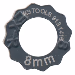 Estrattore per dadi, 8 mm Peso del tessuto 2 Dimensioni dell'imballaggio 1 Dimensione del profilo 8 mm