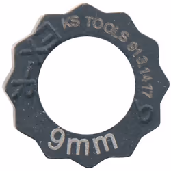 Estrattore per dadi, 9 mm Peso del tessuto 2 Dimensioni dell'imballaggio 1 Dimensione del profilo 8 mm