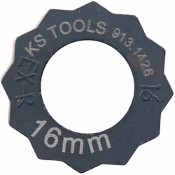Estrattore per dadi, 16 mm Peso del tessuto 7.5 Dimensioni dell'imballaggio 1 Dimensione del profilo 18 mm