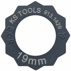 Estrattore per dadi, 19 mm Peso del tessuto 10 Dimensioni dell'imballaggio 1 Dimensione del profilo 19 mm