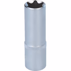 Torx profilo E Attacco quadro femmina a norma DIN 3120 / ISO 1174 con sede per sfera di tenuta Per utilizzo manuale Cromata o ...