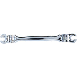Kstools - Chiave ad anello doppia aperta, con cerniera doppia, 8x9 mm