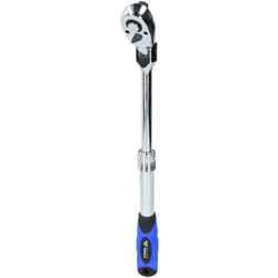 Leva a cricco telescopica 1/2' con testa flessibile