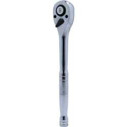 Leva a cricco telescopica 1/2" con impugnatura in metallo, 100 denti