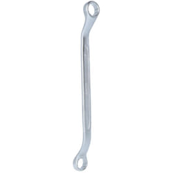Chiave poligonale a due bocche, leggermente piegata, 14x15 mm