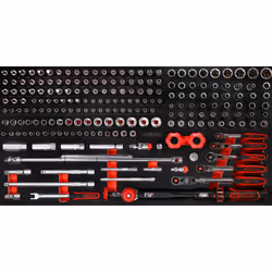 KS Tools 813.0213, Set di bussole, 213 testina/e, 11 kg